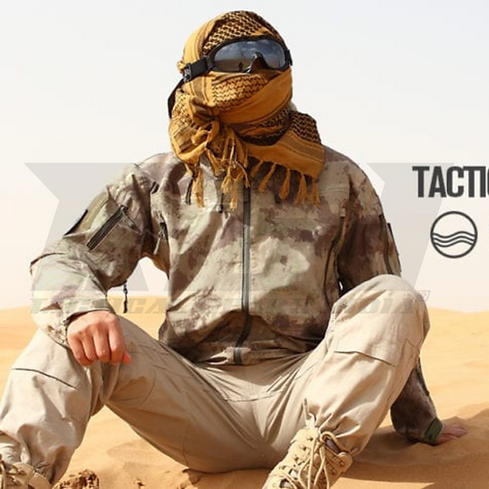 SPECIAL OPS Desert Camo Shemagh - Coyote Brown | Versatile Military Scarf