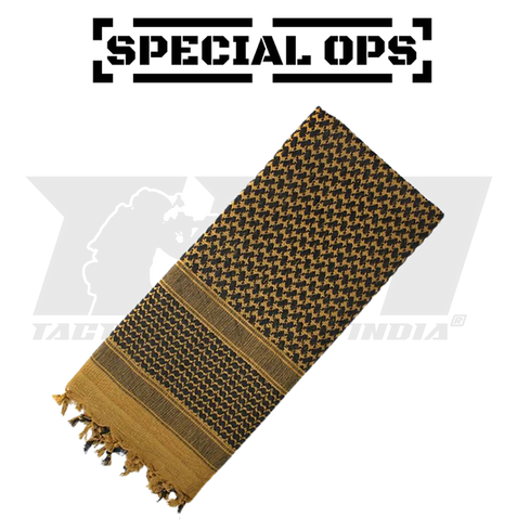 SPECIAL OPS Desert Camo Shemagh - Coyote Brown | Versatile Military Scarf