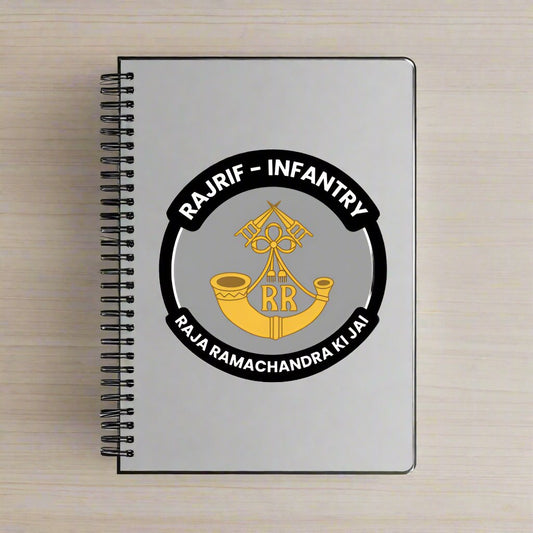 RAJRIF Logo- Notebook