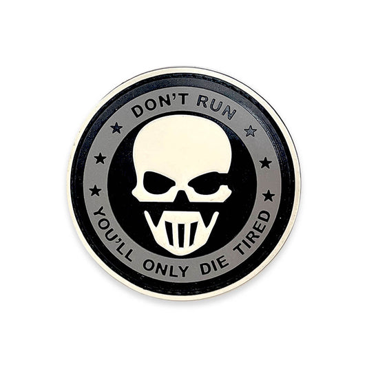 Tired Pursuit PVC Velcro Patch