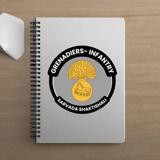 GRENADIERS Logo - Notebook