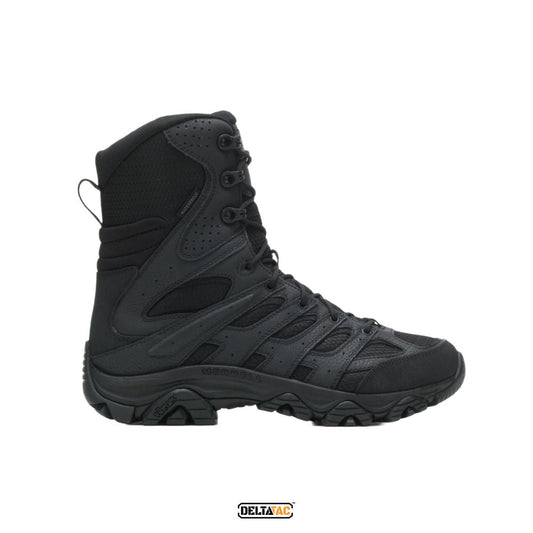 Merrell Men's Moab 3 8" Tactical Zip Waterproof Boot - Black